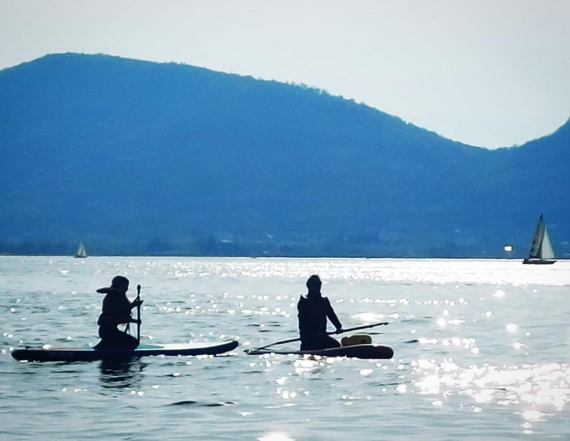 Lovely Mansard Iseo Portelle Holiday With Private Parking And Bike Storage Extérieur photo